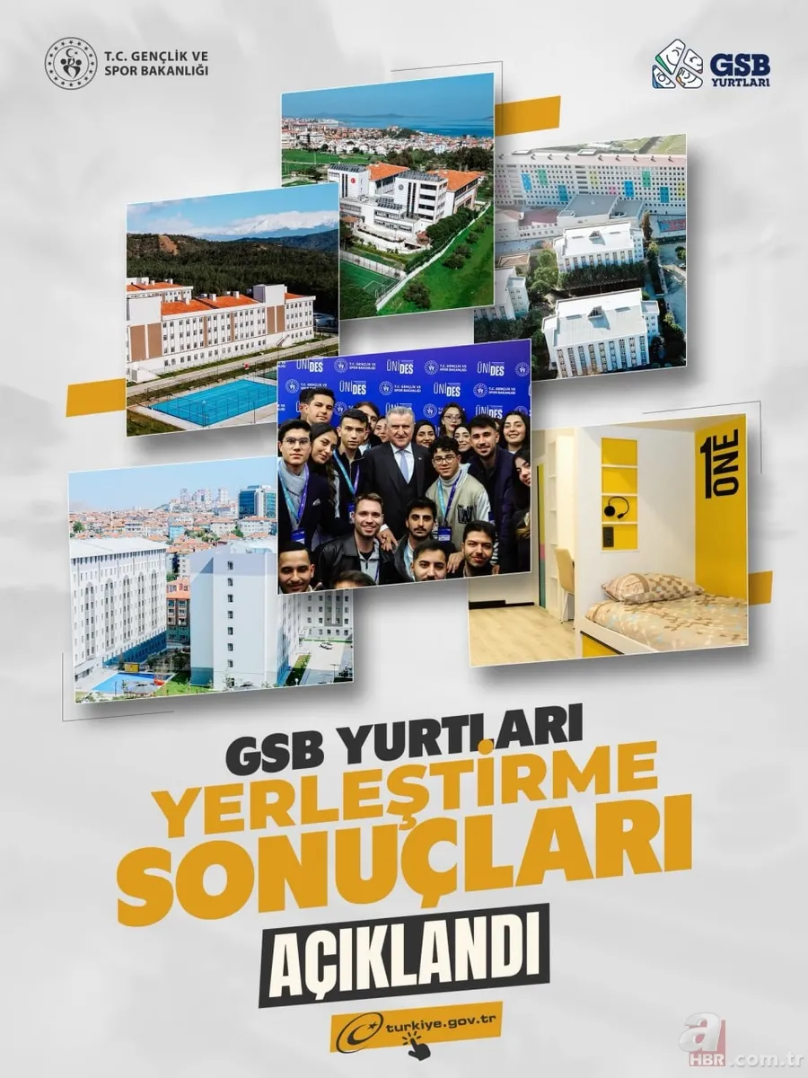 GSB KYK YURT SONUÇLARI 2025: Başvuru sonuçları belli oldu mu? KYK yurt sonuçları nasıl öğrenilir? 2