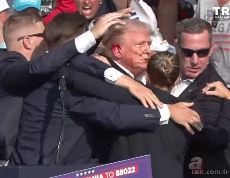 Eski ABD Başkanı Donald Trump'a silahlı saldırı! İşte suikastçı Thomas Matthew Crooks'un vurulma anı 5
