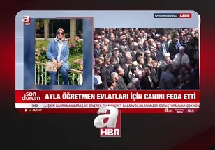AYLA ÖĞRETMENİN EŞİNİ YALNIZ BIRAKMADI...
