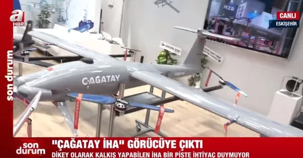 A Haber görücüye çıkan Çağatay İHA'yı görüntüledi! İşte Çağatay İHA'nın özellikleri - 6