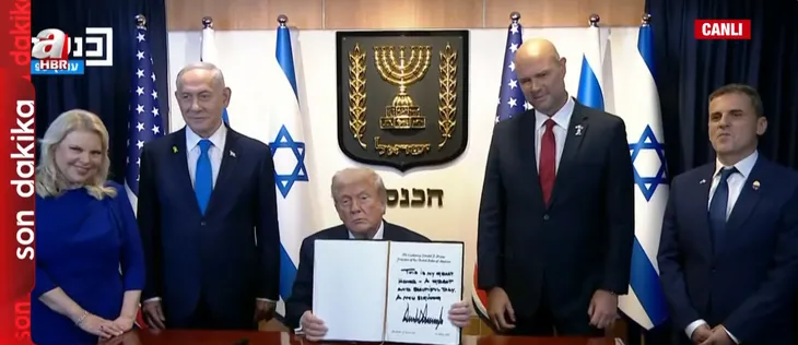 Trump’ın İsrail ziyareti için çarpıcı değerlendirme: Netanyahu’ya bir tekme de kendi vurur