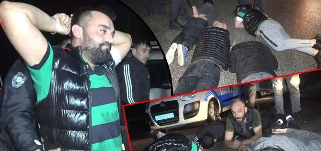 Bursa’da kısıtlamayı ihlal eden 4 kişi 25 kilometrelik kovalandı ve uyuşturucuyla yakalandı