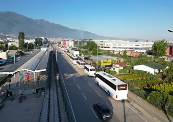 Bursa'da grev nedeniyle ulaşım durma noktasında! Trenleri stajyerler kullanıyor! A Haber bölgede