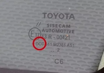 Araba camlarında bulunan kodlar bakın ne işe yarıyor!