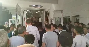 Buzdolabı tamir ederken elektrik çarptı!