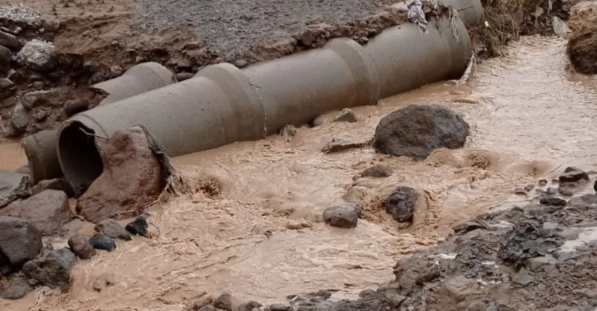 Erciş’te yoğun sağanak sele sebep oldu