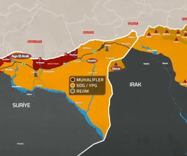 Son dakika: TSK’ya ait savaş uçakları Suriye’deki PKK/YPG mevzilerini vurdu