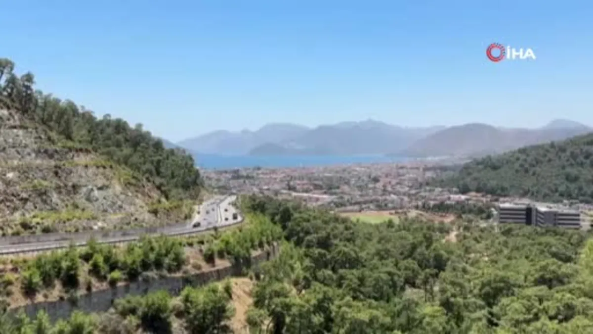 Marmaris'e gelenlerin ilk durağı Seyir tepesi