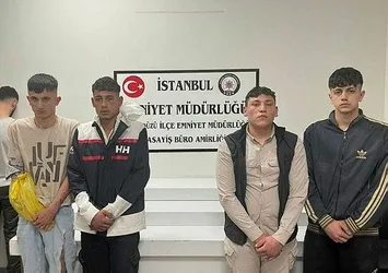 İstanbul'un 7 ilçesinde "Daltonlar" suç örgütüne operasyon