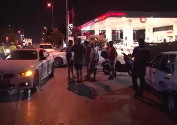 Üsküdar'da iki otomobil çarpıştı: 1 yaralı