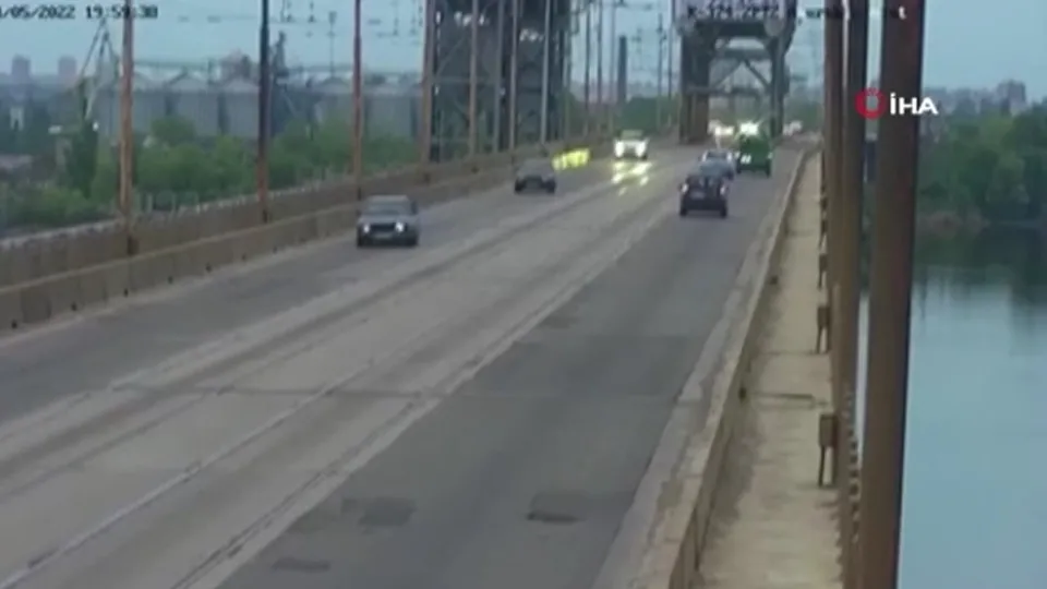 Rusya, Dinyeper Nehri üzerindeki köprüyü böyle vurdu