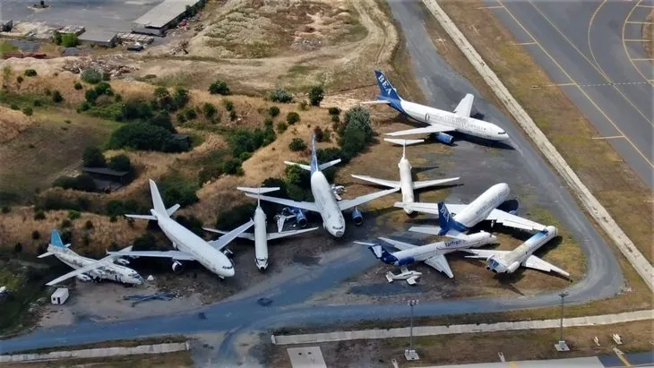 Hacizli ve hurda 10 uçak Açık artırma ile satılacak 3 Manşet Son Dakika Havacılık Haberleri | Türk Hava Yolları, Pegasus, Sunexpress, Corendon, Havacılık, Havayolları, Havalimanları, Havaalanları, THY, Hostes, Pilot, Uçak, Kabin memuru, SHGM, DHMİ acik artirma ile satilacaklar ataturk havalimaninda boyle gorulduler 1566975849263