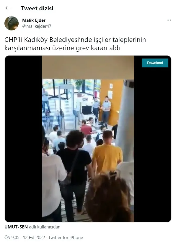 CHP'li Kadıköy Belediyesi işçileri ayaklandı - 2