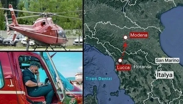 İtalya’da kaybolan helikopterde yürek burkan detay! Pilot kaza yapmadan saniyeler önce...