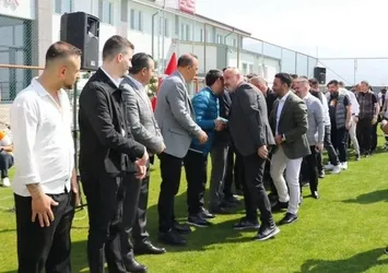 Boluspor'da bayramlaşma töreni düzenlendi