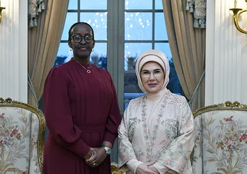 Emine Erdoğan ve Jeannette Kagame bir araya geldi!
