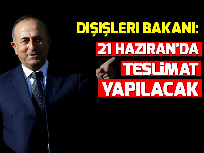 Dışişleri Bakanı Mevlüt Çavuşoğlundan F-35 açıklaması