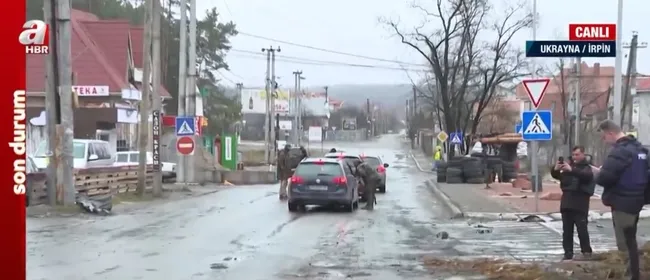 Rusya-Ukrayna savaşı 38. gününde! A Haber Rusların çekildiği İrpin’de