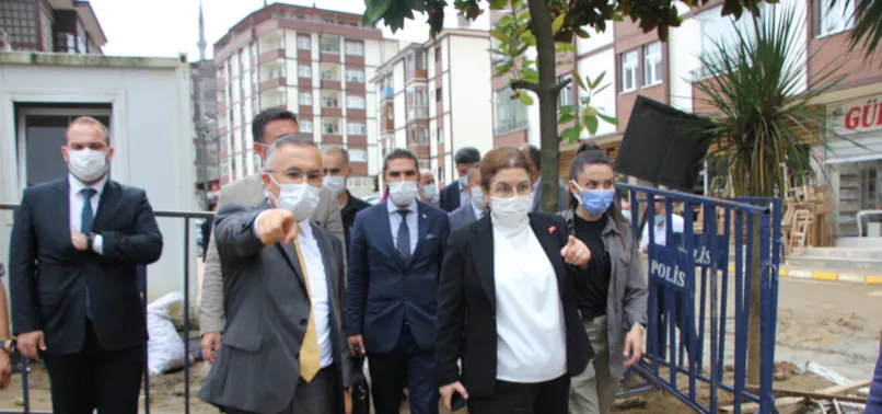 Son dakika: Bakan Yanık Rize ve Artvin'de incelemelerde bulundu