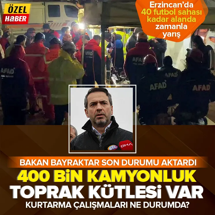 Erzincanda zamanla yarış