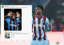 Adı Galatasaray ile anılıyordu! Trabzonspor’dan olay gönderme