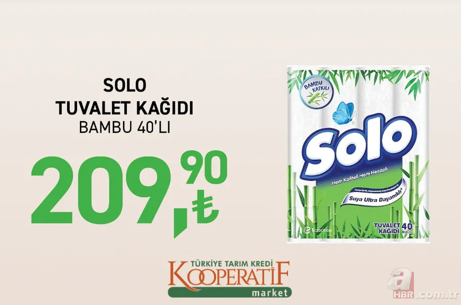 Tarım Kredi'de Büyük Aralık İndirimi Başladı! Tavuk 74 TL, Karadeniz Çay 142.90 TL, 40'lı Tuvalet Kağıdı 209.90 TL... 5