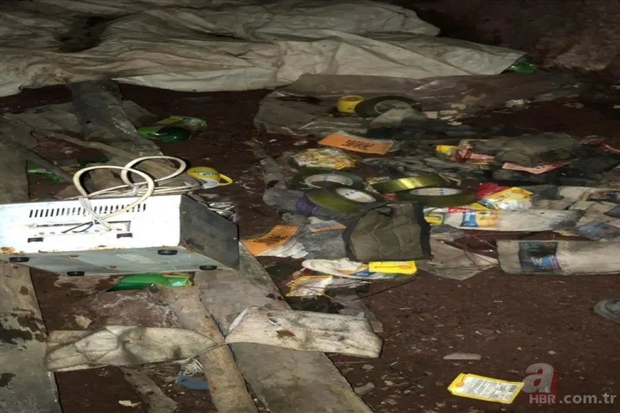 Pençe Harekâtı'nda çok sayıda yaşam malzemesi ve mühimmat ele geçirildi 2