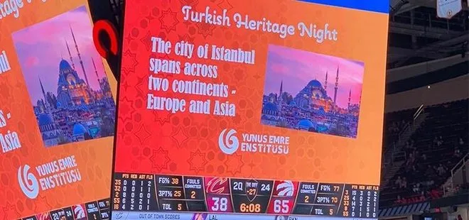 NBA’de, Yunus Emre Enstitüsünün katkılarıyla Türkiye gecesi yapıldı