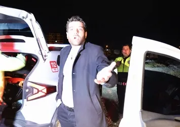 Alkollü sürücü polisten kaçtı: Yakalanınca "bir şey yok" dedi!