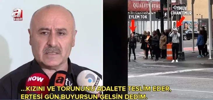 Canavar Eylem Tok ve katil oğlu Timur Cihantimur New York’ta güle oynaya gezdi! Aci ailesinin ’gülümseme’ isyanı