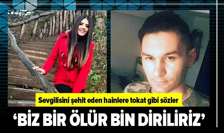 Katil sürüsü PKK Zeynep Yılmaz hemşirenin sevgilisi Ümit Gıcır'ı da şehit etti!