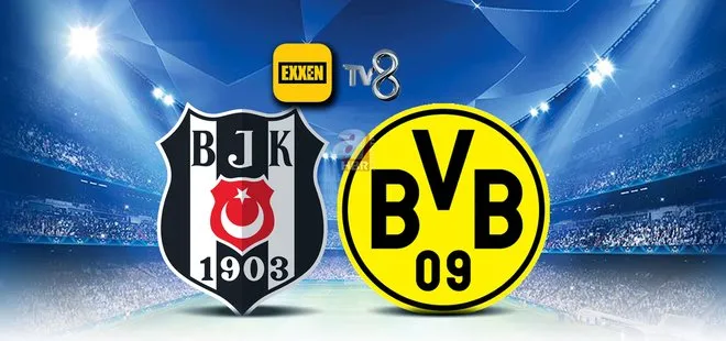 Beşiktaş Borussia Dortmund maçı Tv8’de yayınlanacak mı? Şifreli mi, şifresiz mi? 15 Eylül Tv8 yayın akışı