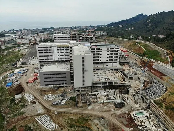 1691822356511.jpeg Ordu Şehir Hastanesi'nde sona doğru! Yüzde 70'i aştı! 900 yataklı hastaneye 8 farklı noktadan ulaşım - 2