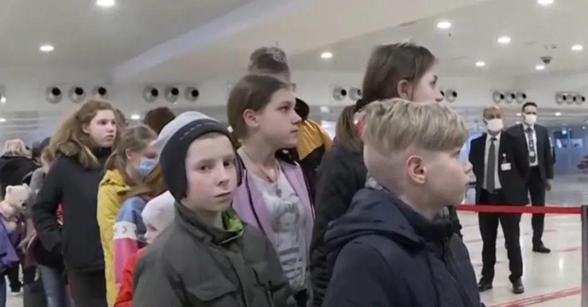 Ukraynalı yetimler Türkiye’de