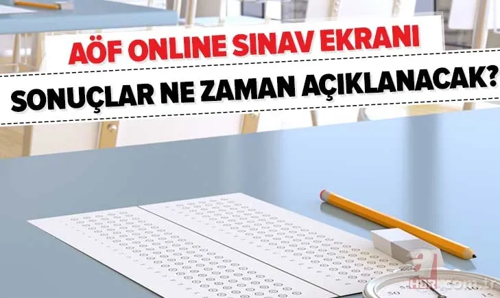 esinav.anadolu.edu.tr: AÖF online sınav ekranı! 2020 AÖF sınav sonuçları ne zaman açıklanacak? 1