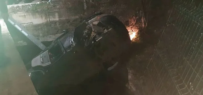 Kahramanmaraş’ta korkunç kaza! Su kanalına düşen cipin sürücüsü öldü
