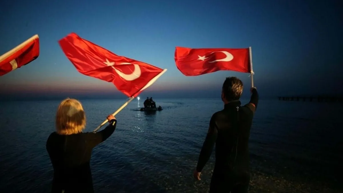 Türk dalgıç dünya rekoru kırdı