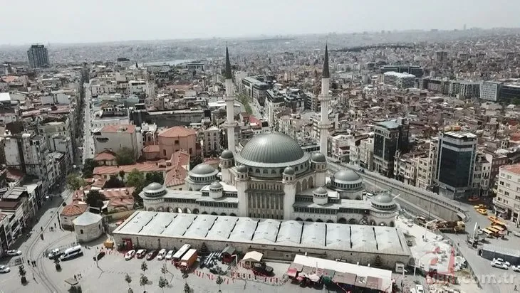 Taksim Camisi bugün açılıyor! Türkiye ve dünyada sayılı uygulama