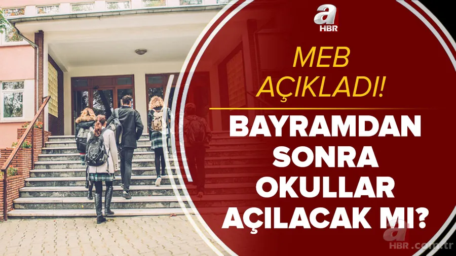 Beklenen açıklama: Bayramdan sonra okullar açılacak mı? 17 Mayıs'ta yüz yüze eğitim başlayacak mı? Sınavlar yapılacak mı? 1