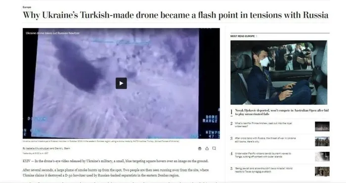 Son dakika: Washington Post Bayraktar TB2'yi manşetten verdi: Düşmana korku veriyor - 2