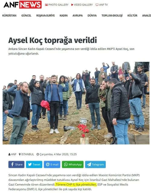 CHP terörist cenazesine omuz vermek için sıraya girdi - 2