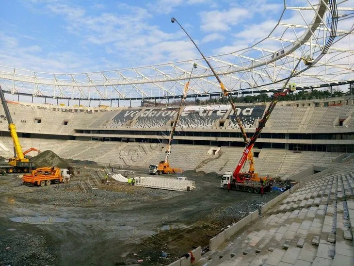 Beşiktaş’ın yeni stadı Vodafone Arena’nın son hali!