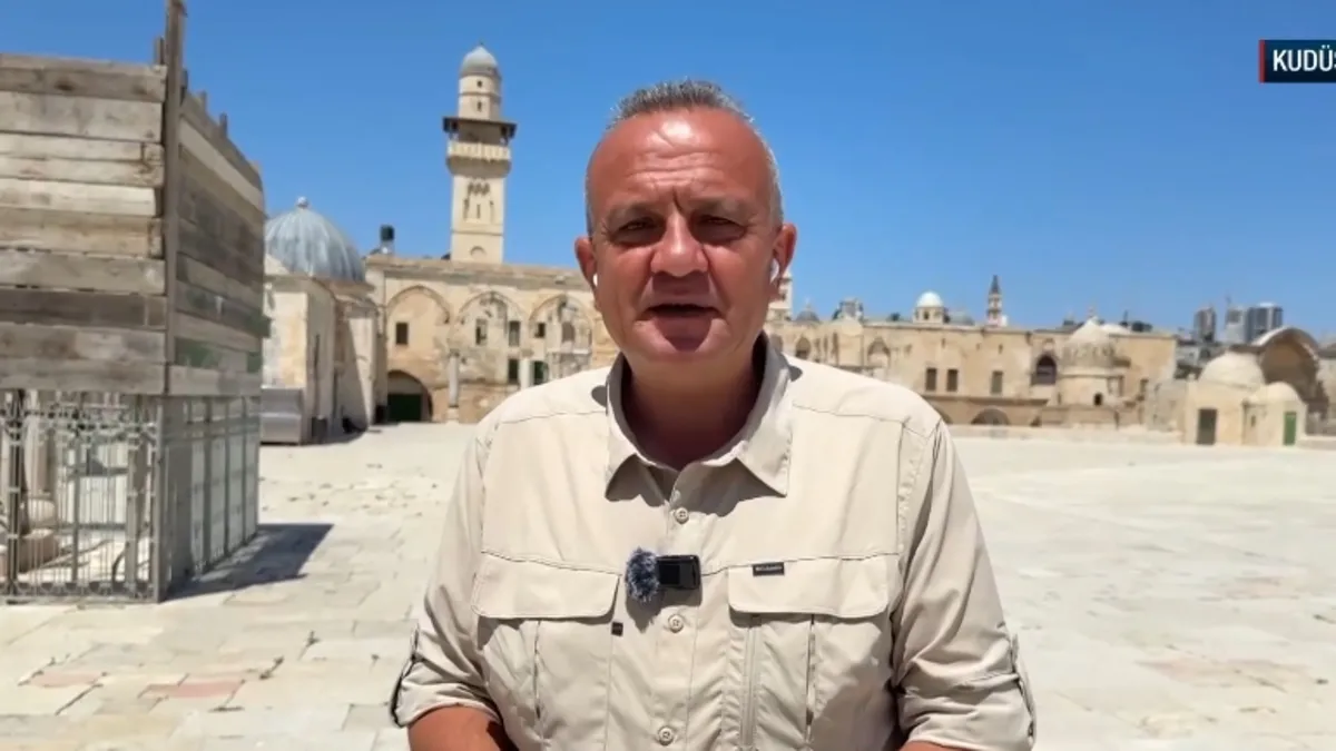 A Haber Mescid-i Aksa'da! İşgal altındaki mabademizden özel görüntüler