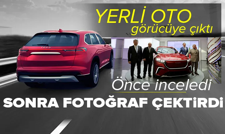 Tataristan Cumhurbaşkanı Türkiyenin Otomobilini inceledi