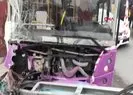 İstanbul’da feci kaza! İETT otobüsü paramparça