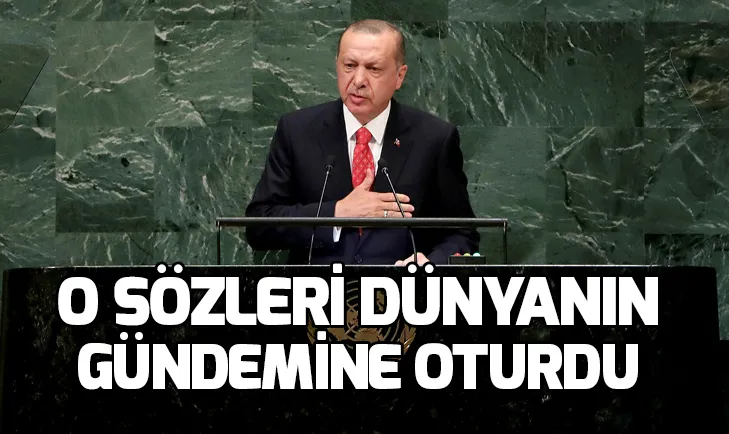 Erdoğanın sözleri Twitterda dünya gündeminde!