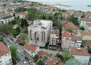 Son dakika | Cumhuriyet tarihinin ilk Süryani kilisesi! Havadan işte böyle görüntülendi! Açılış tarihi belli oldu