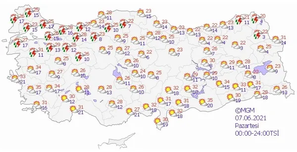 İstanbul ve Ankara için flaş uyarı! Meteoroloji tarih verdi! Hangi illere yağmur yağacak? - 4