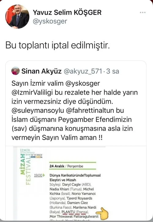 1608754347952.jpg İzmir'deki o program tepkiler sonrası iptal edildi! Türkiye'yi ve İslam'ı eleştiren isimler katılacaktı - 2