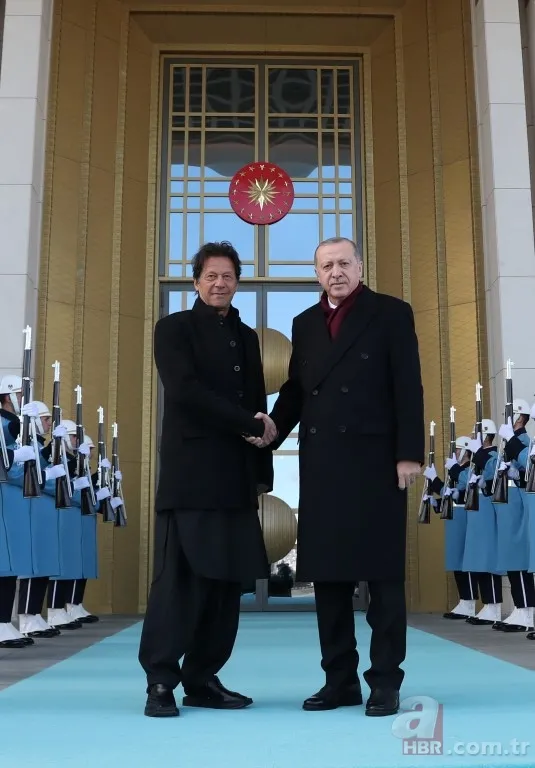 Başkan Erdoğan, Pakistan Başbakanı Khan’ı kabul etti 5